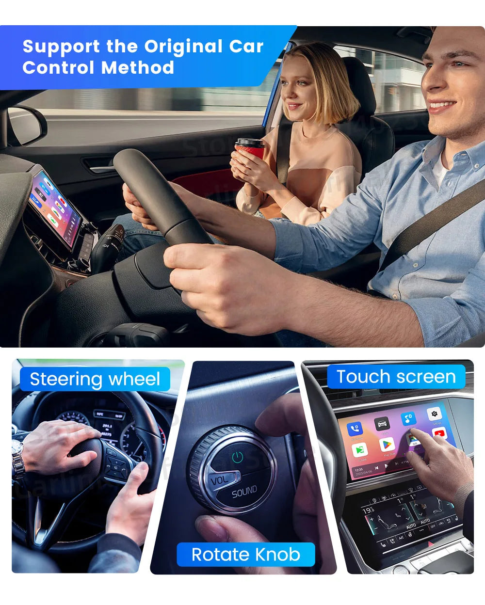CarlinKit Android 11 Wireless CarPlay AI Box