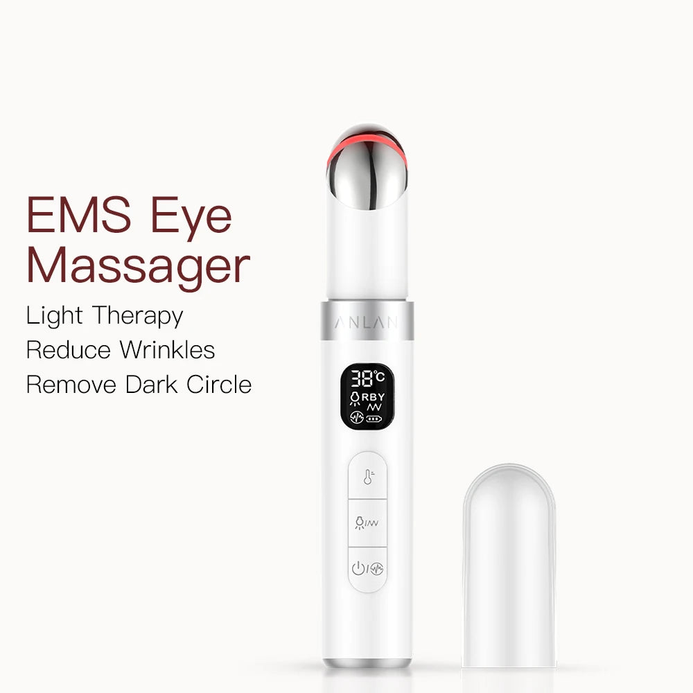 ANLAN EMS Electric Eye Massager for Skin Lifting, Reducing Wrinkles, and Dark Circles - Limetastore
