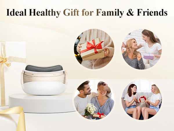 ANLAN 2‑in‑1 Gua Sha Massager | Jade, Hot Compress, EMS, LED, Scalp & Face Lifting