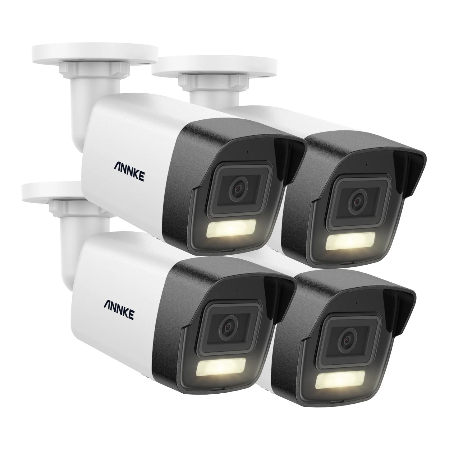ANNKE 12MP 6K PoE Security Camera | Dual‑Light, AI Detection, Audio, IP67