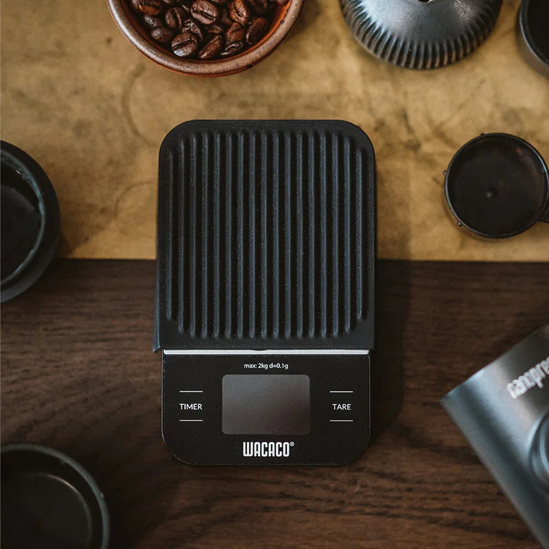 Wacaco Exagram High-Precision Coffee Scale with Timer – 0.1g Digital Espresso Scale