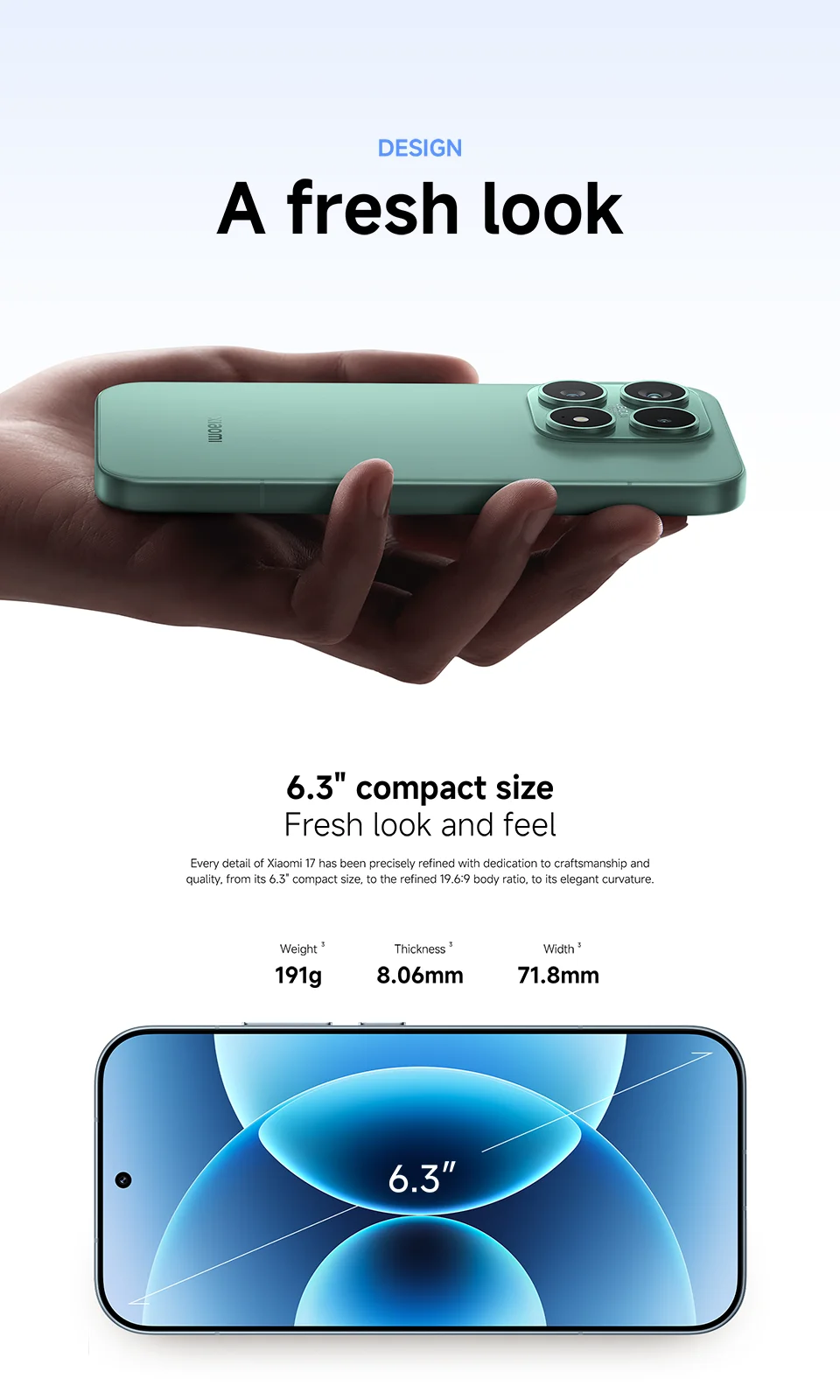 FR Warehouse Global Version Xiaomi 17 Smartphone Snapdragon® 8 Elite Gen 5 CPU Leica Camera 6330mAh 100W HyperCharge 6.3" OLED D - Limetastore