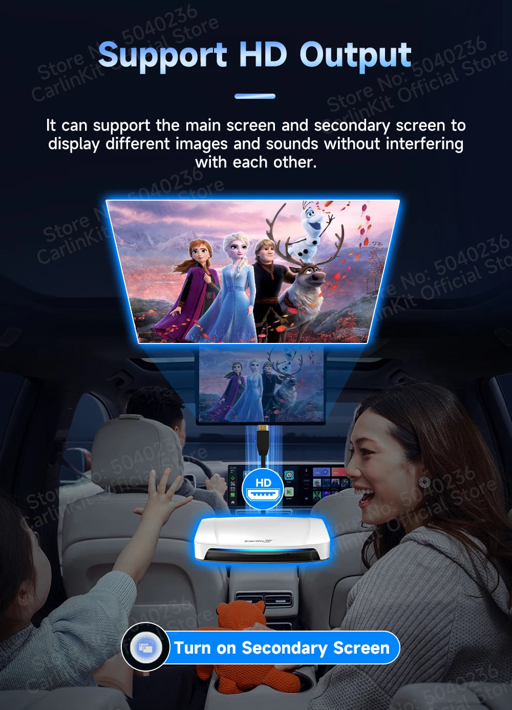 CarlinKit Android 13 UHD HDMI Wireless CarPlay AI Box