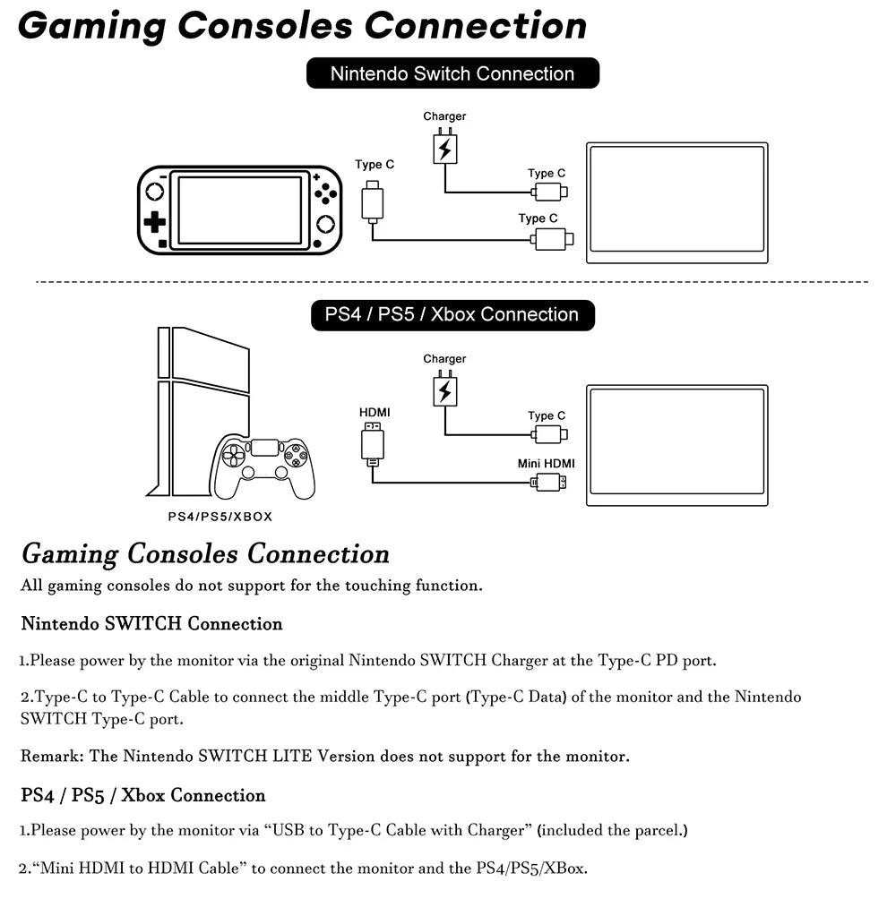 ZEUSLAP 14" Portable Monitor | 1920×1200 WUXGA, 16:10, 100% sRGB, 300 nits