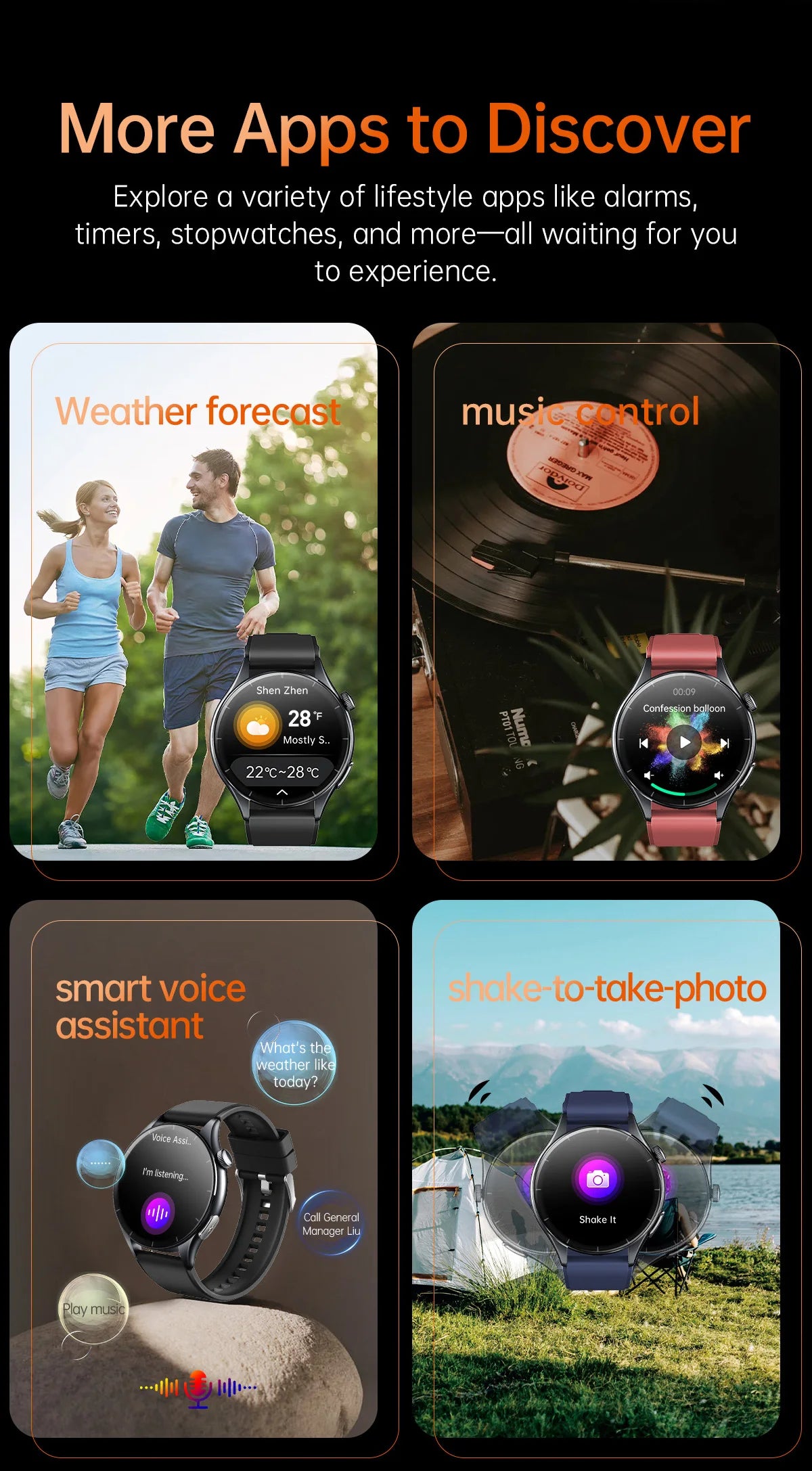 2025 New BMI Body Fat Blood Analysis Health Smartwatch NFC Bluetooth Call Smart Watch Led Flashlight Outdoor Sports Clock's Men - Limetastore