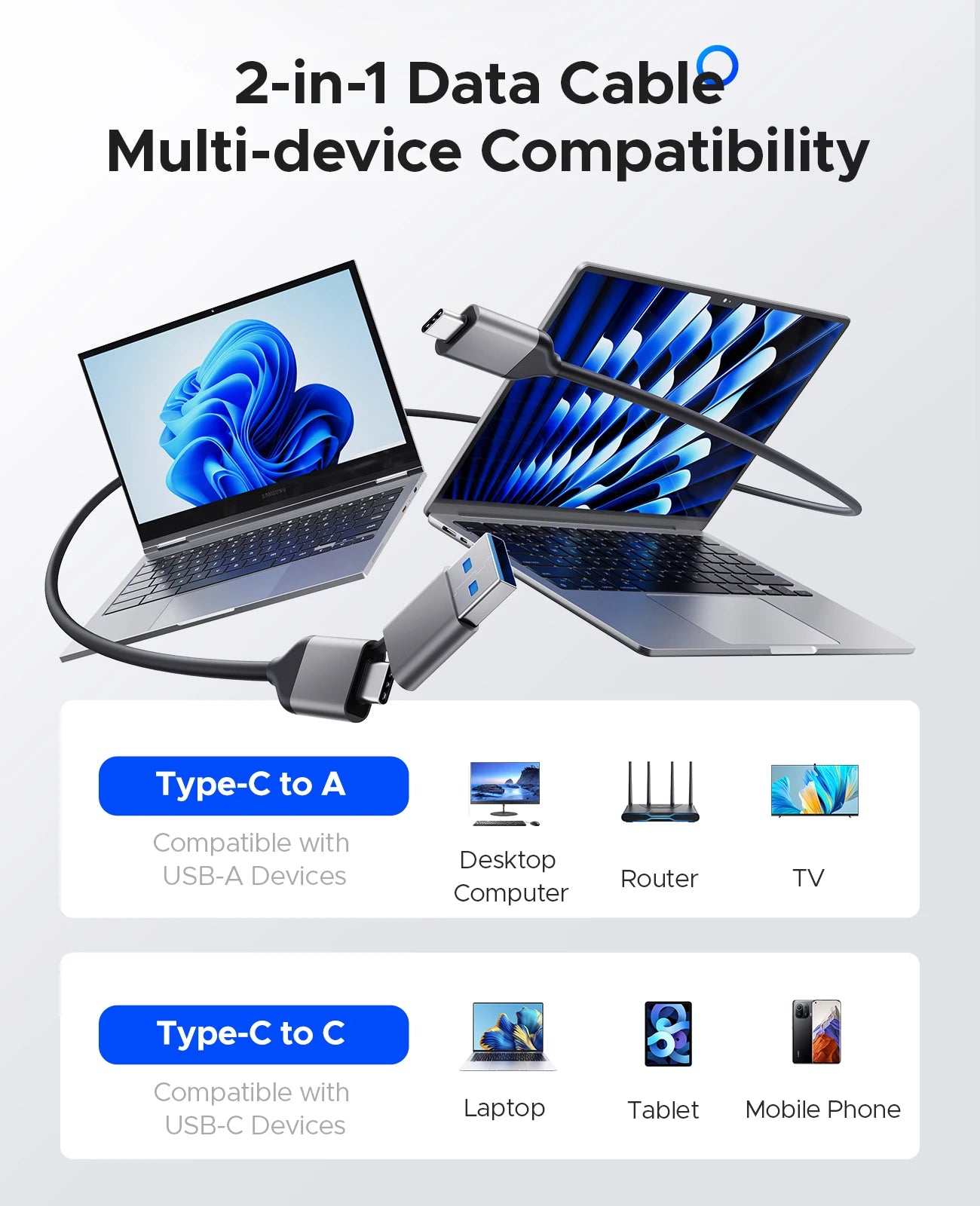 ORICO 2TB Ultra‑Mini Portable SSD – Up to 2000MB/s USB 3.2 Gen 2x2 External Solid State Drive