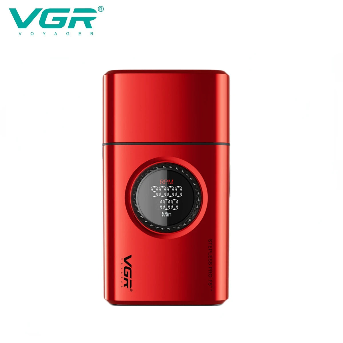 VGR Shaver Professional Razor Rechargeable Beard Trimmer Electric Shaver Digital Display Trimmer 9000 RPM Shaver for Man V-377