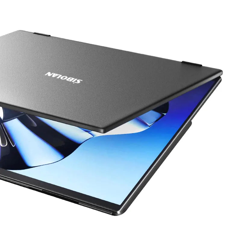 Sibolan 16 inch Portable Dual Screen Monitor 2.5K 1600P Foldable Laptop Screen Extender USB-C HDMI Port for Wins & Mac, Gaming - Limetastore