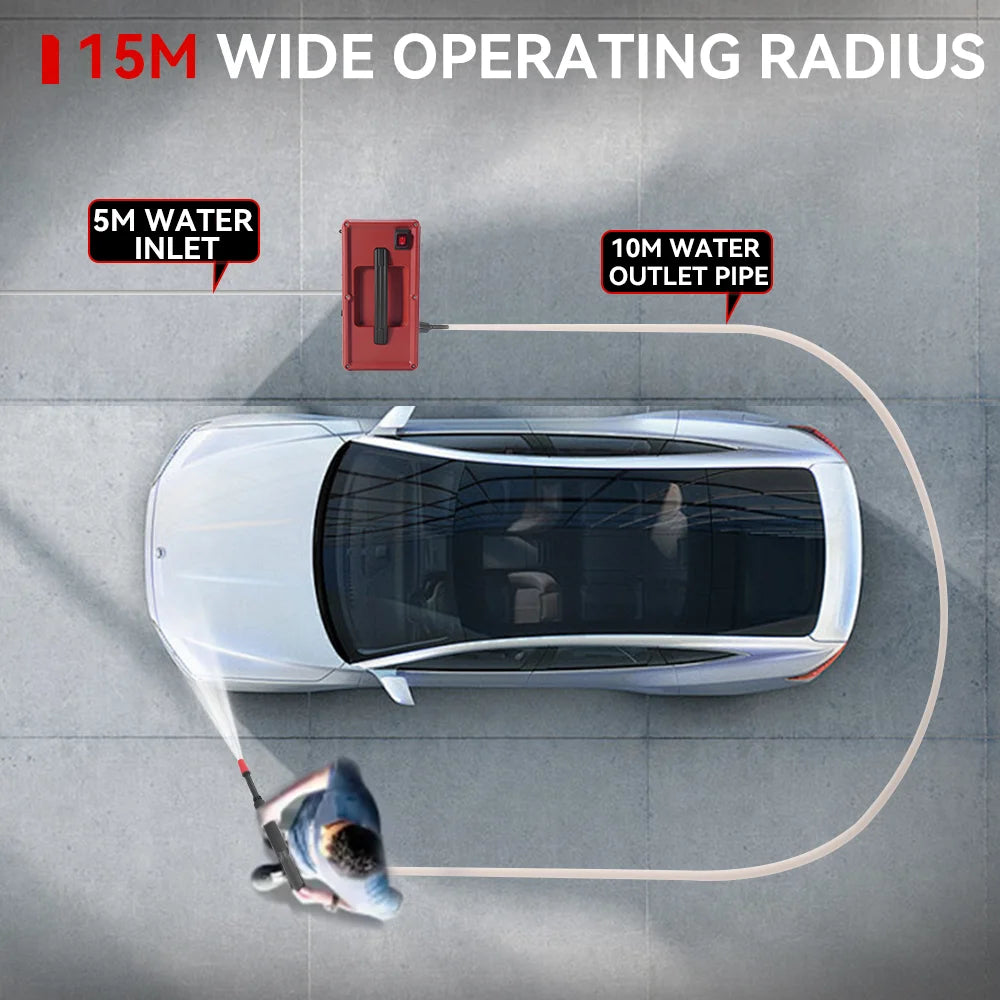 ONEVAN 4000W 220Bar High‑Pressure Washer | 2‑in‑1 Cordless Car & Garden Cleaner