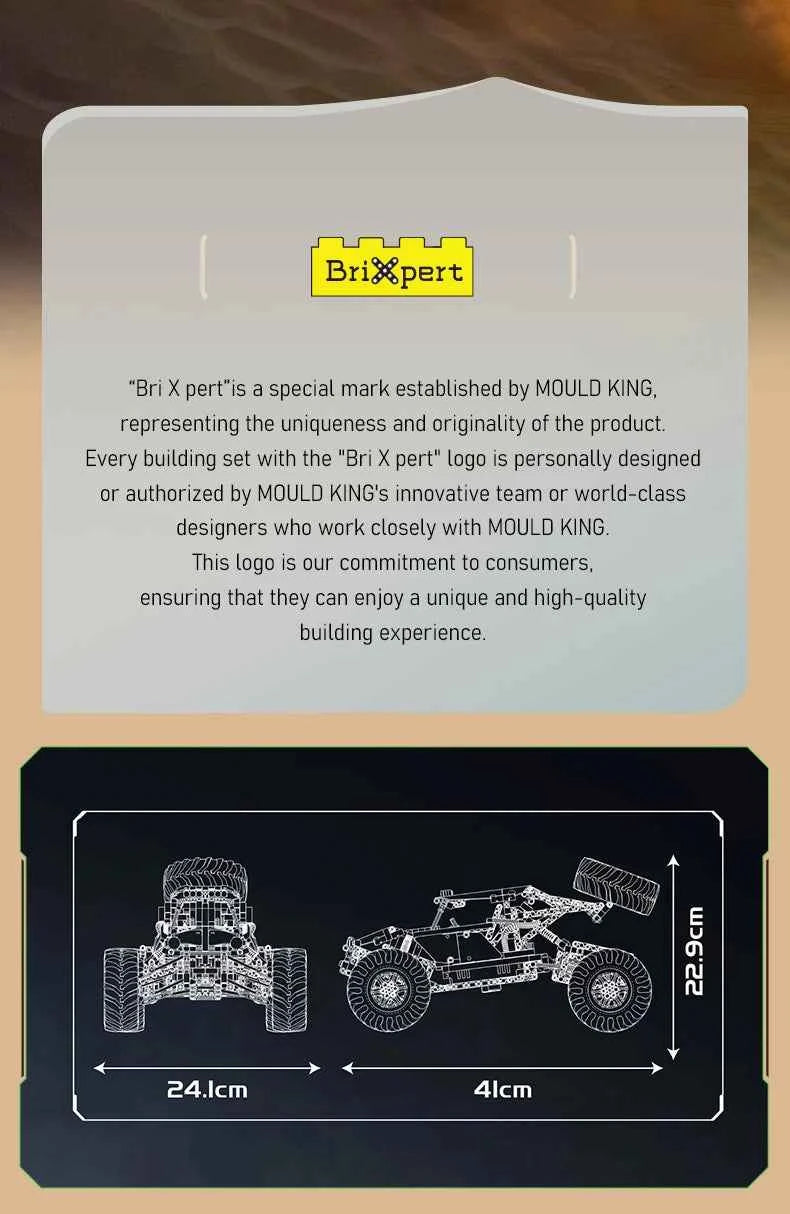 Mould King 18038 Remote‑Control Bigfoot Climbing Car - Limetastore