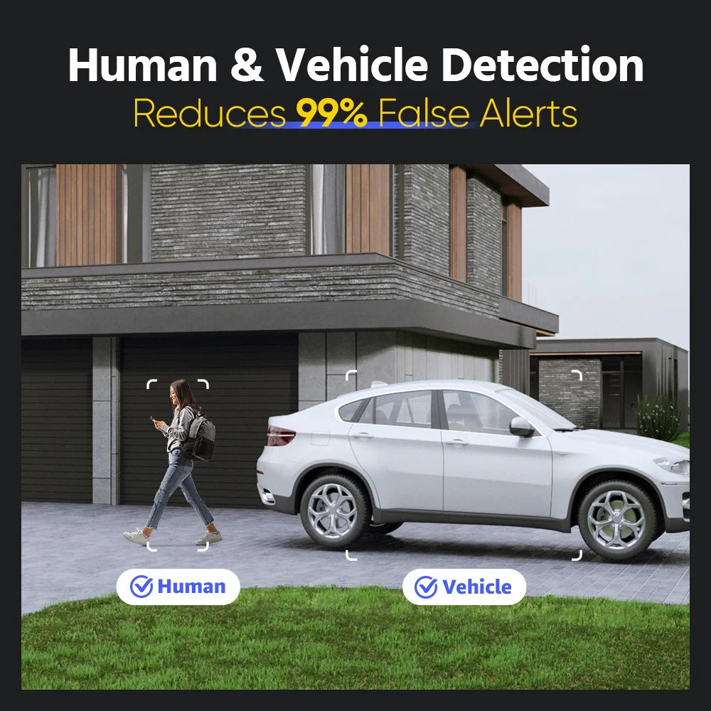 ANNKE 12MP 6K PoE CCTV System | 16CH NVR, Dual‑Light Cameras, Audio, Human & Vehicle Detection