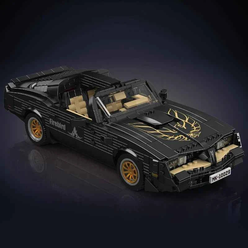 Mould King 10029 Black Firebird Sport Racing Car - Limetastore
