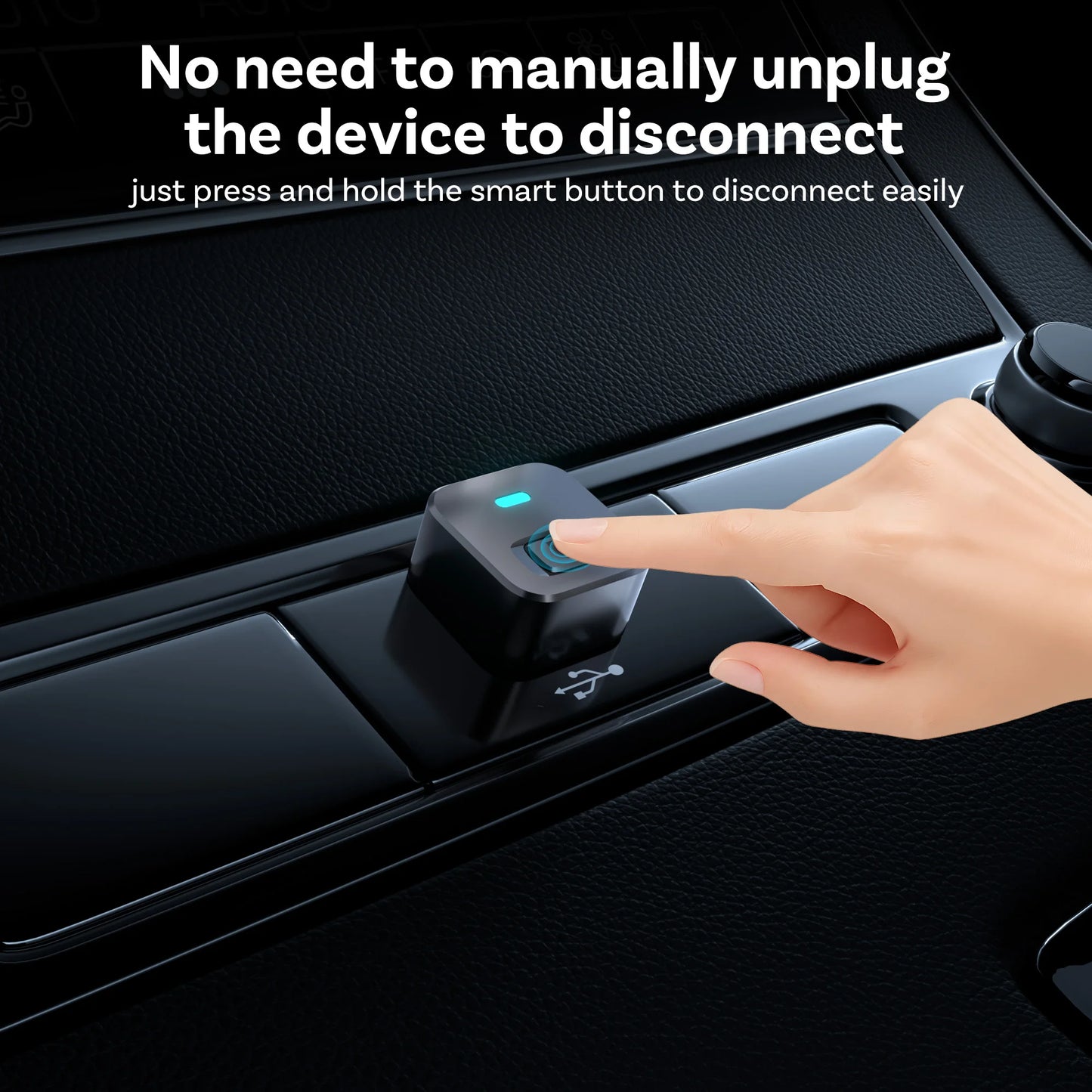 OTTOCAST Cube Mini Wireless Android Auto & CarPlay Dongle