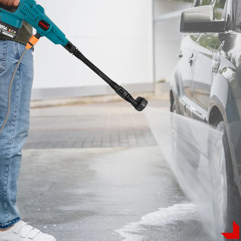 ONEVAN 3500W 200Bar Brushless High‑Pressure Washer | Cordless Car Wash Water Gun