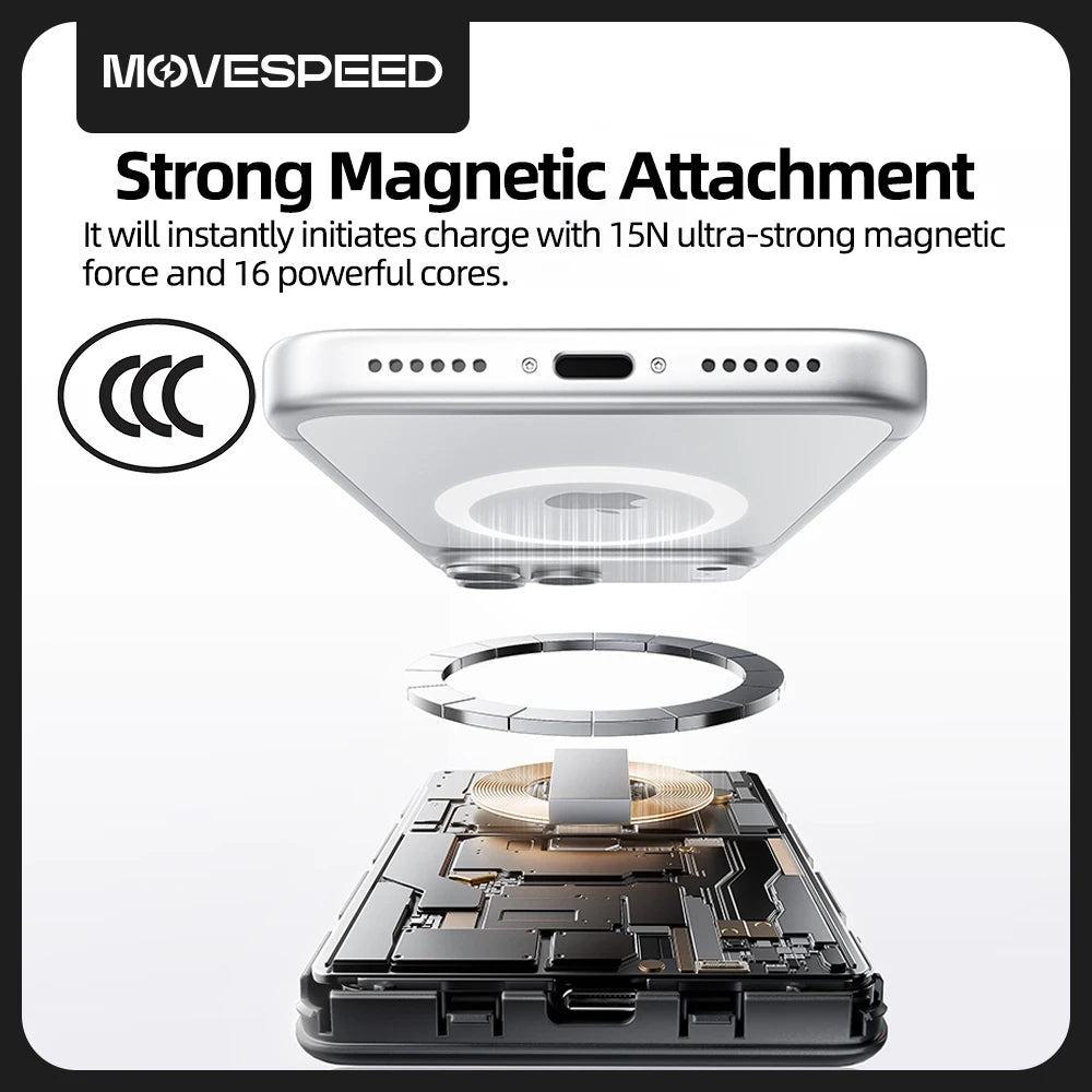 MOVESPEED P07 Semi-Solid-State Power Bank MagSafe for iPhone