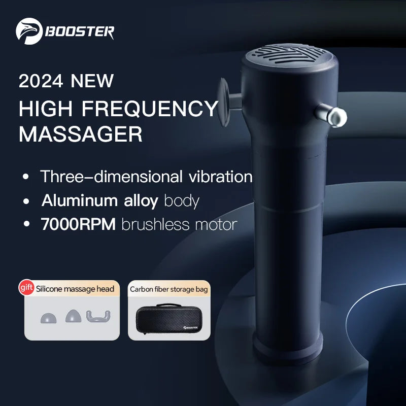 Booster Upgraded Massage Gun – Powerful Handheld Deep‑Tissue Massager