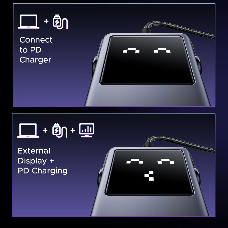 UGREEN Uno 6‑in‑1 USB‑C Hub with 4K60Hz HDMI, 10Gbps USB 3.2, PD100W