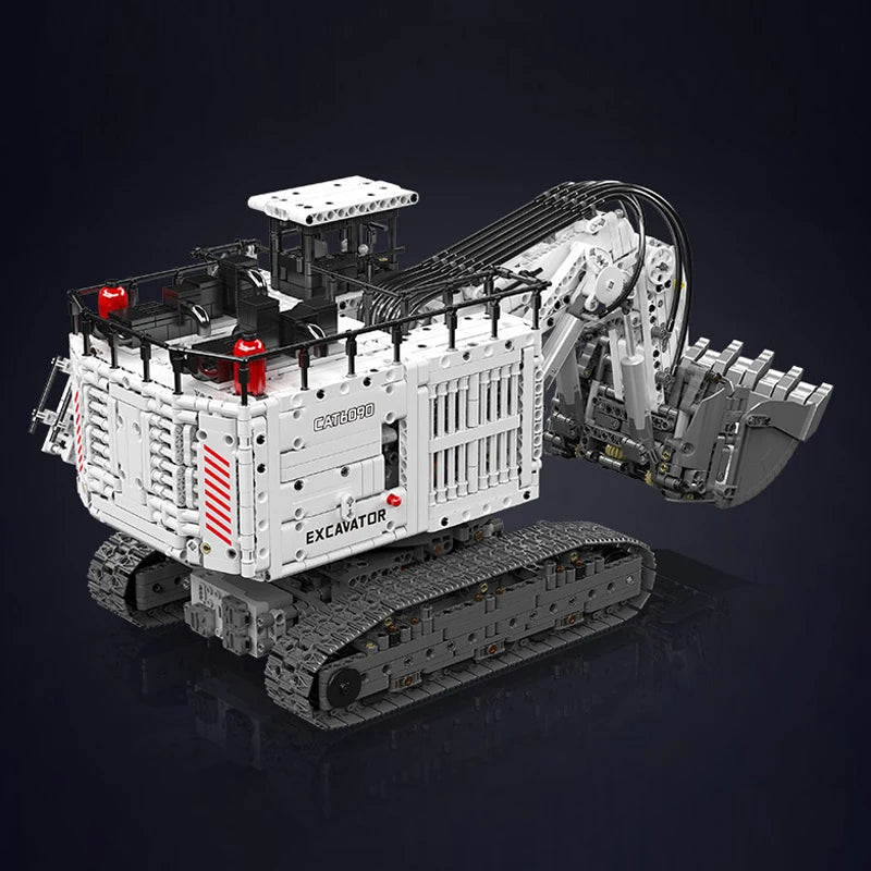 Mould King 17067 RC Excavator – Motorized 6060 Engineering Truck Building Block Set for Kids & Collectors - Limetastore