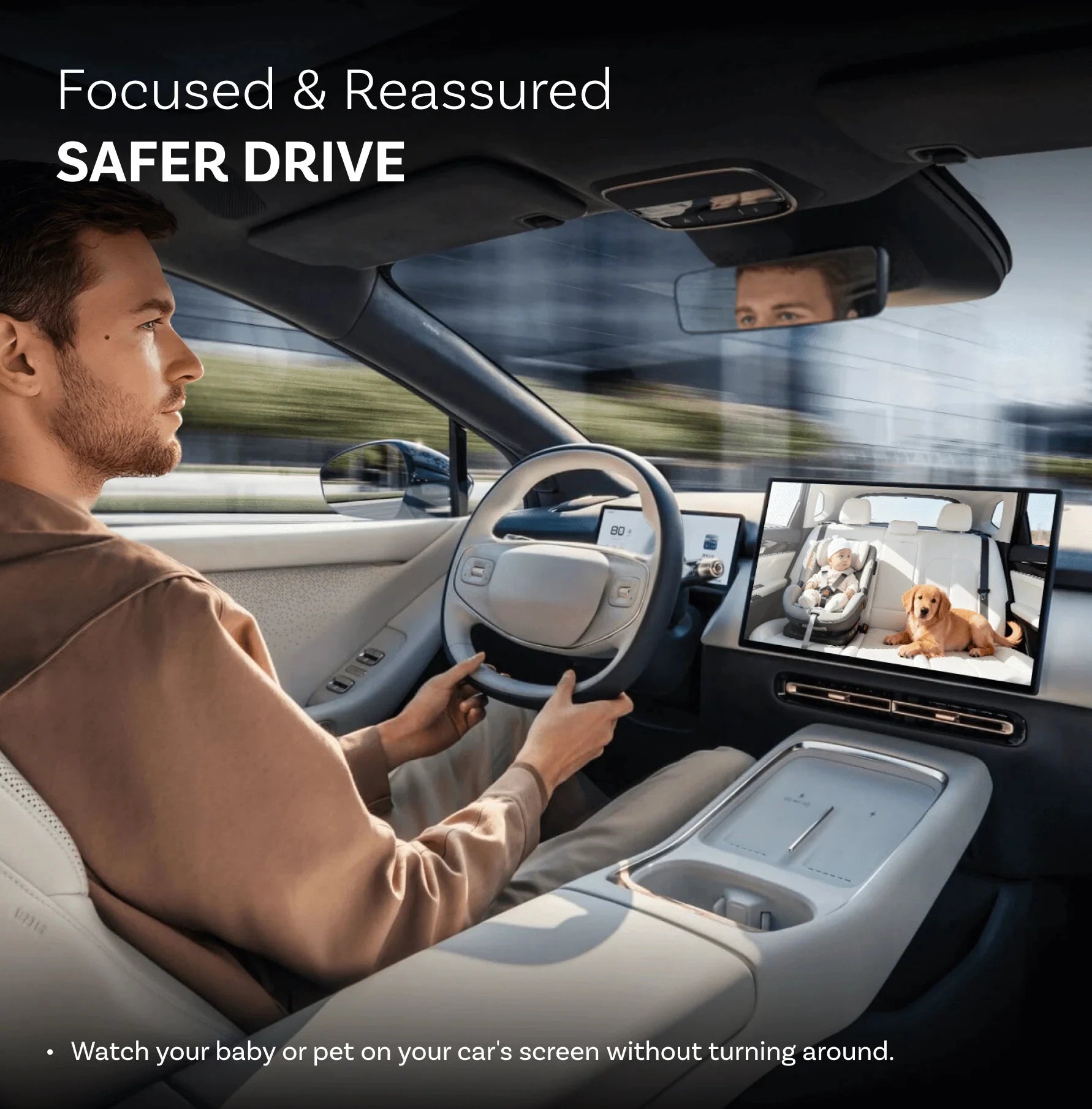 OTTOCAST Cabin Care 2‑in‑1 Wireless CarPlay + Camera