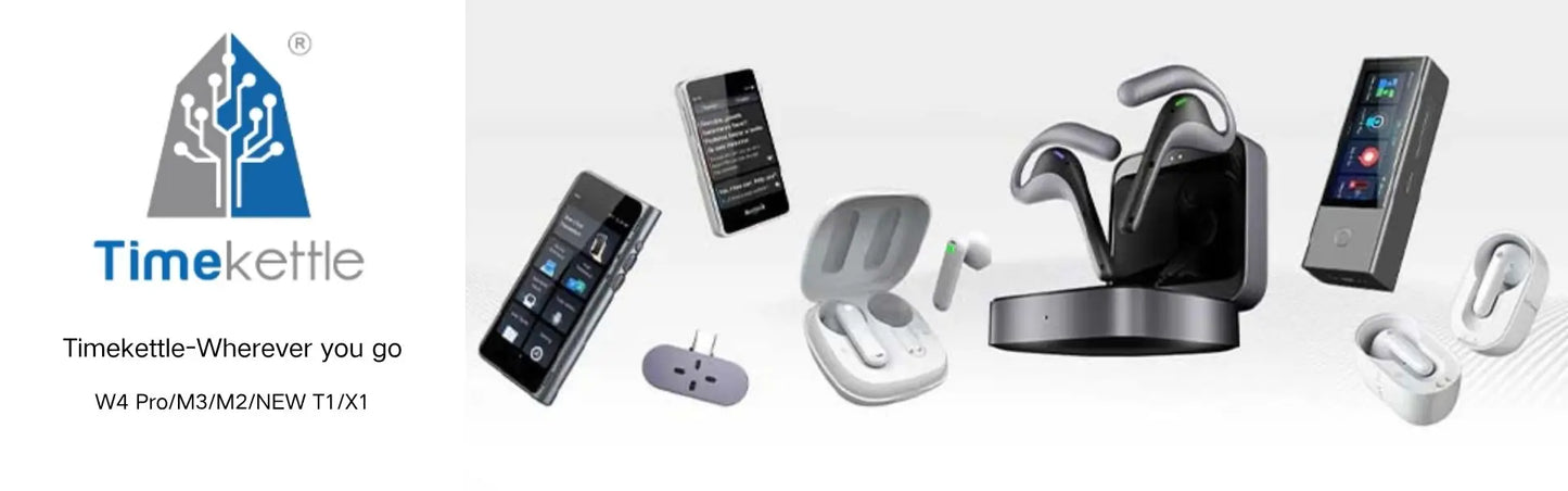 Timekettle W4 Pro AI Translator Earbuds 40 Languages Call Video Translation