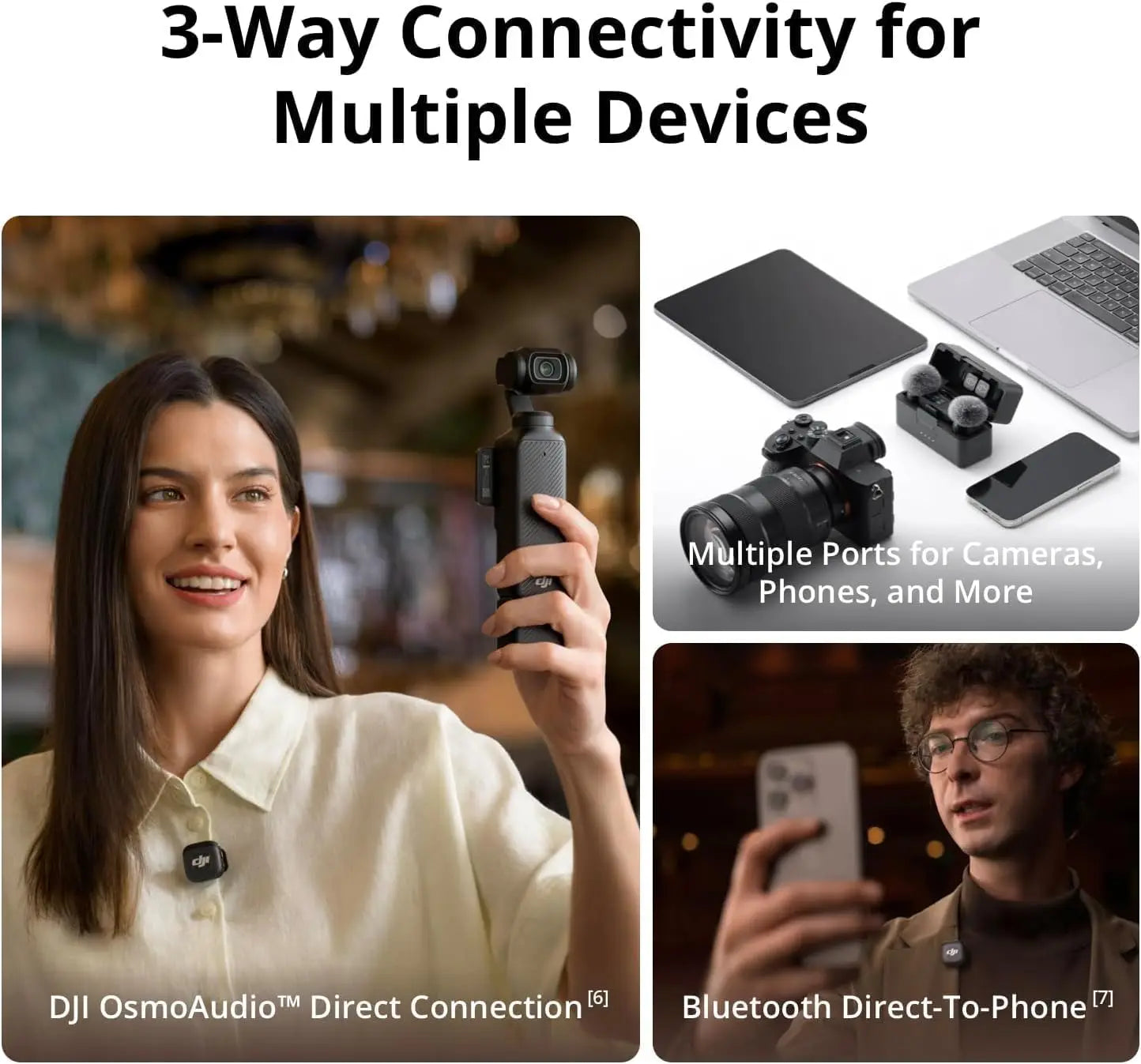 DJI Mic 3 Wireless Microphone for IPhone Camera Original Brand New In Stock