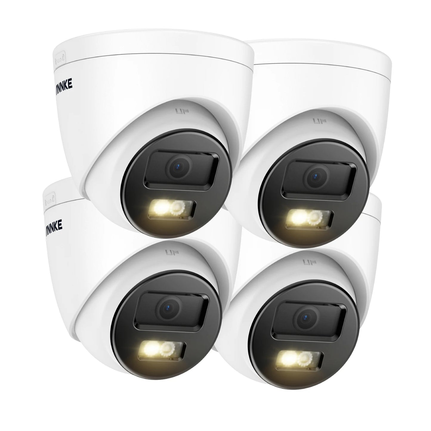 ANNKE 12MP 6K PoE Security Camera | Dual‑Light, AI Detection, Audio, IP67