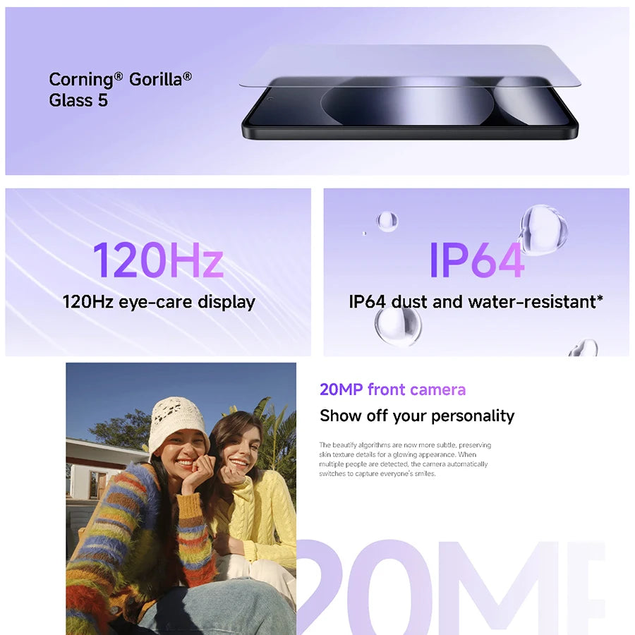 FR Warehouse Xiaomi Redmi Note 14 5G Smartphone Global Version NFC 108MP 8GB RAM 256GB ROM Camera MTK Dimensity 7025-Ultra 45W Turbo Charging - Limetastore