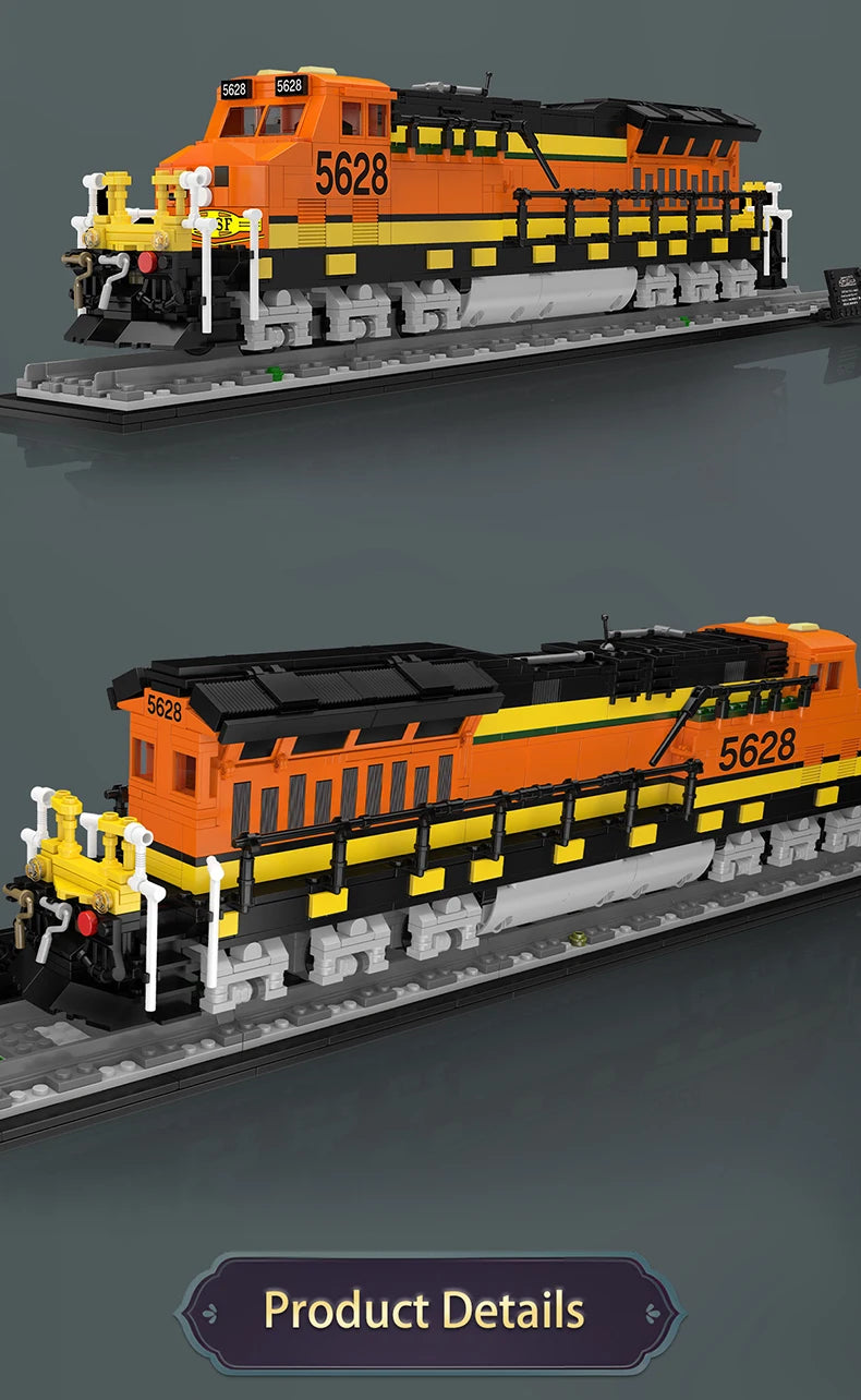 Mould King 12041 Northern Locomotive RC Train Set | Motorized Technical Steam Engine Building Blocks - Limetastore