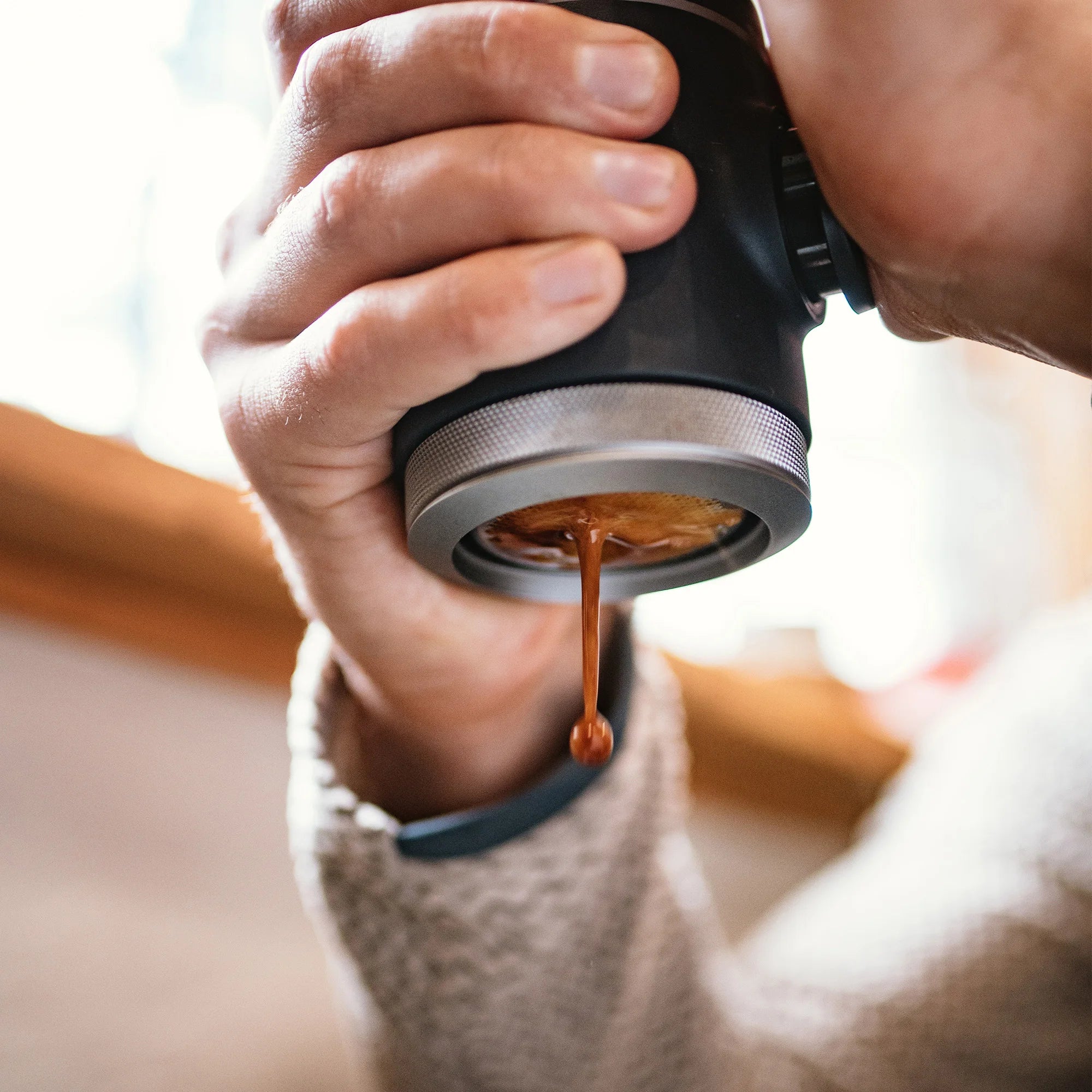 Wacaco Picopresso Professional Portable Espresso Maker – 18 Bar High-Pressure Specialty Coffee Machine