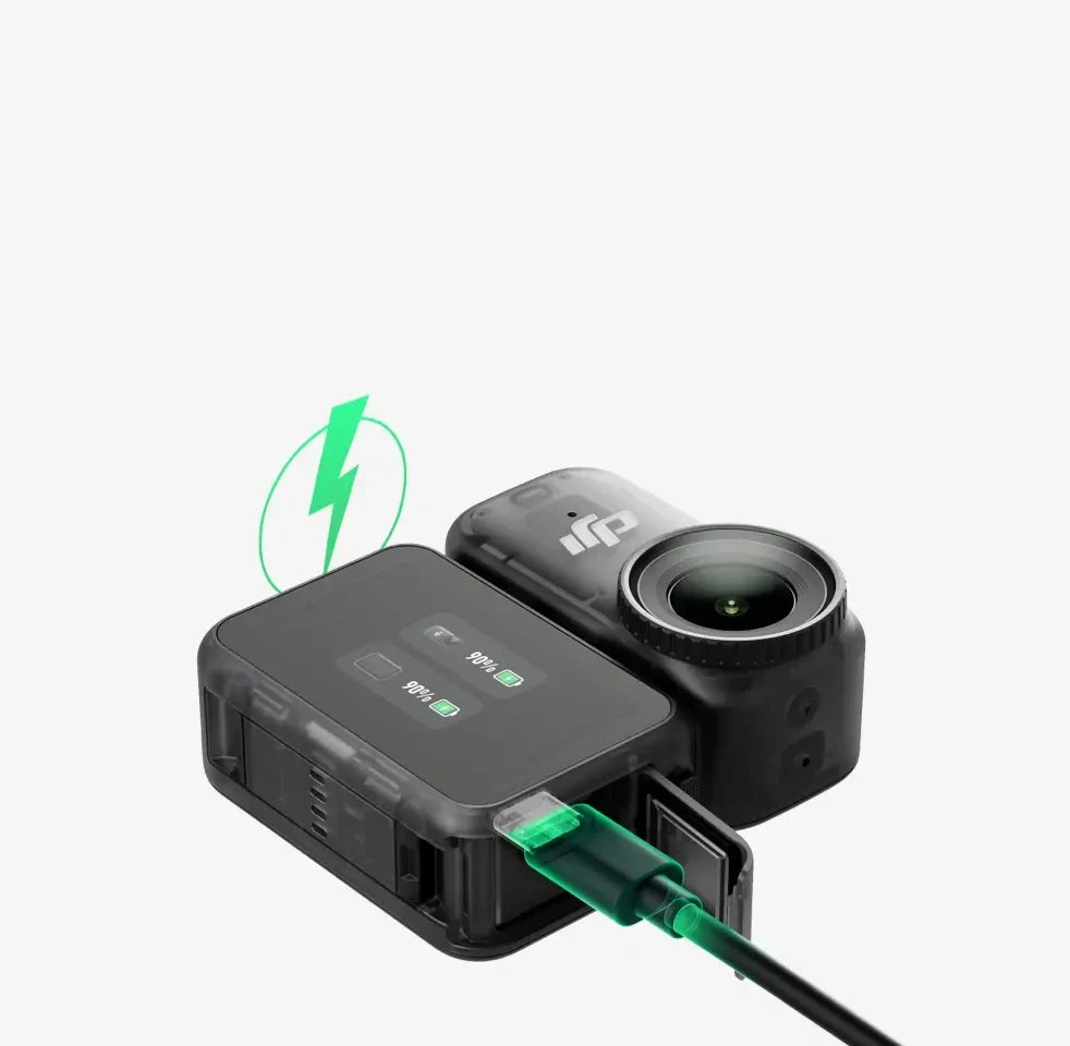 DJI Osmo Nano – 1/1.3" Sensor 4K/60fps Action Camera with 143° Wide FOV, 10m Waterproof Body