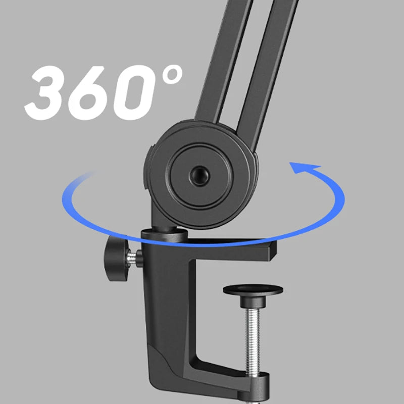 FIFINE BM63 Heavy-Duty Microphone Boom Arm | Adjustable Scissor Stand