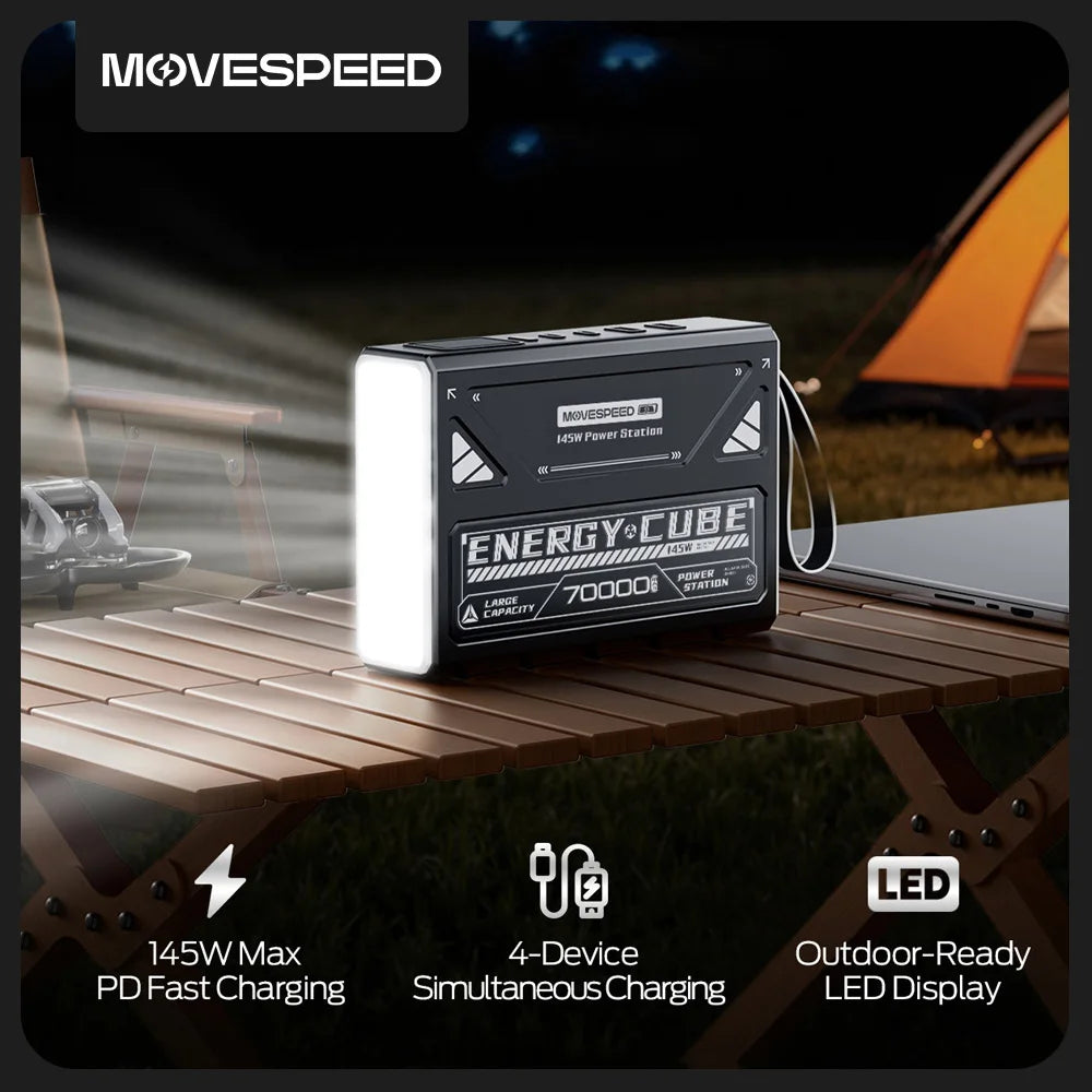 MOVESPEED Z70 Pro Max 140W Power Bank 70000mAh Power Station