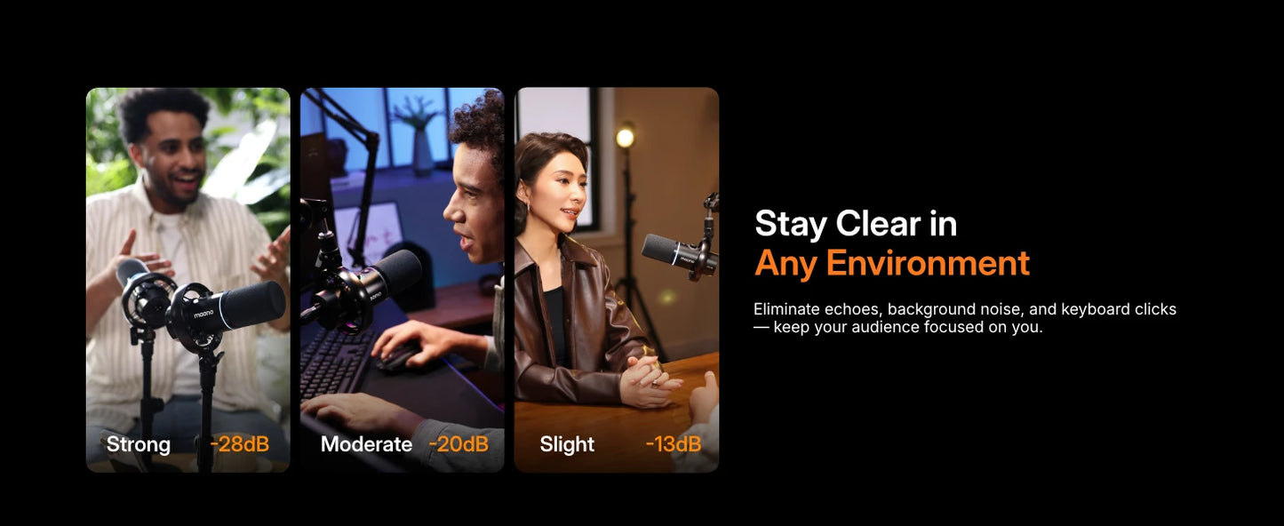 Maono PD200WS – Hybrid Wireless XLR/USB Dynamic Microphone | Podcast, Gaming & Live‑Streaming Mic for Phone, PC & Studio Recording