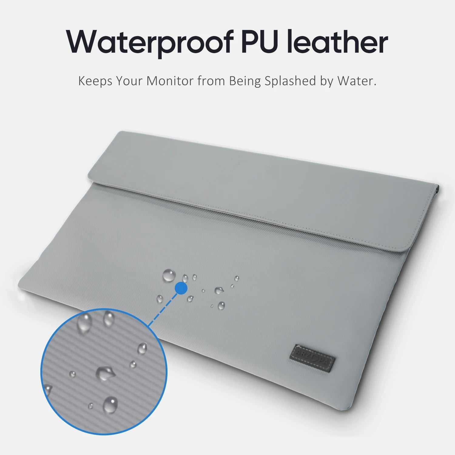 ARZOPA Laptop & Portable Monitor Sleeve | 14'' / 16.1'' / 17.3'' Waterproof Carry Bag