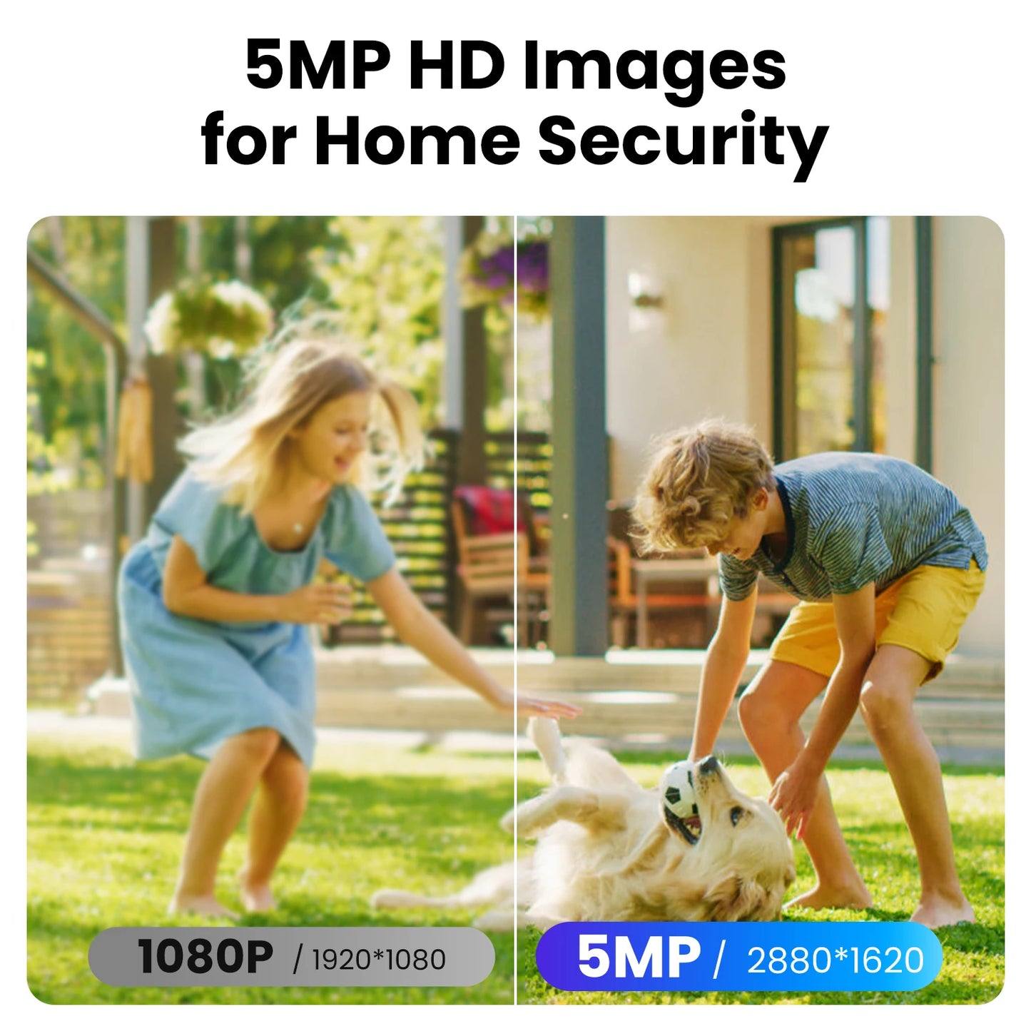 ZOSI 5MP PTZ PoE Security Camera System – 8CH 8MP NVR Kit with Two‑Way Audio | AI Face Detection