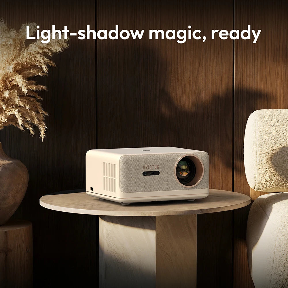 BYINTEK U14 Pro 4K UHD Smart Projector – 1500 ANSI Lumens, Android 11, Auto Keystone & 5G Wi-Fi
