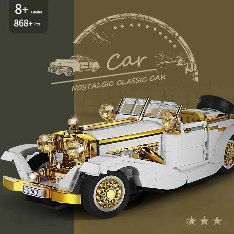 Mould King 10003 K500 Vintage Car - Limetastore