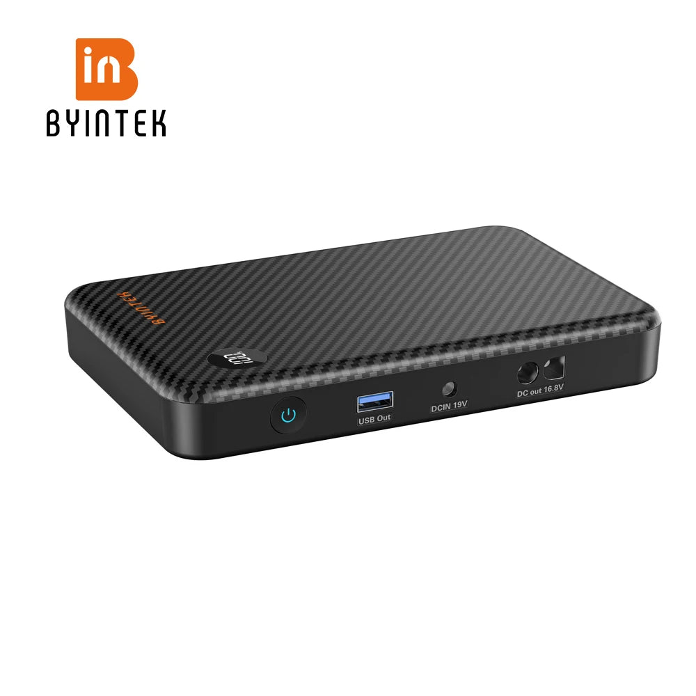 BYINTEK Power Bank za projektorje – 20.000mAh prenosna baterija z USB-C PD hitrim polnjenjem