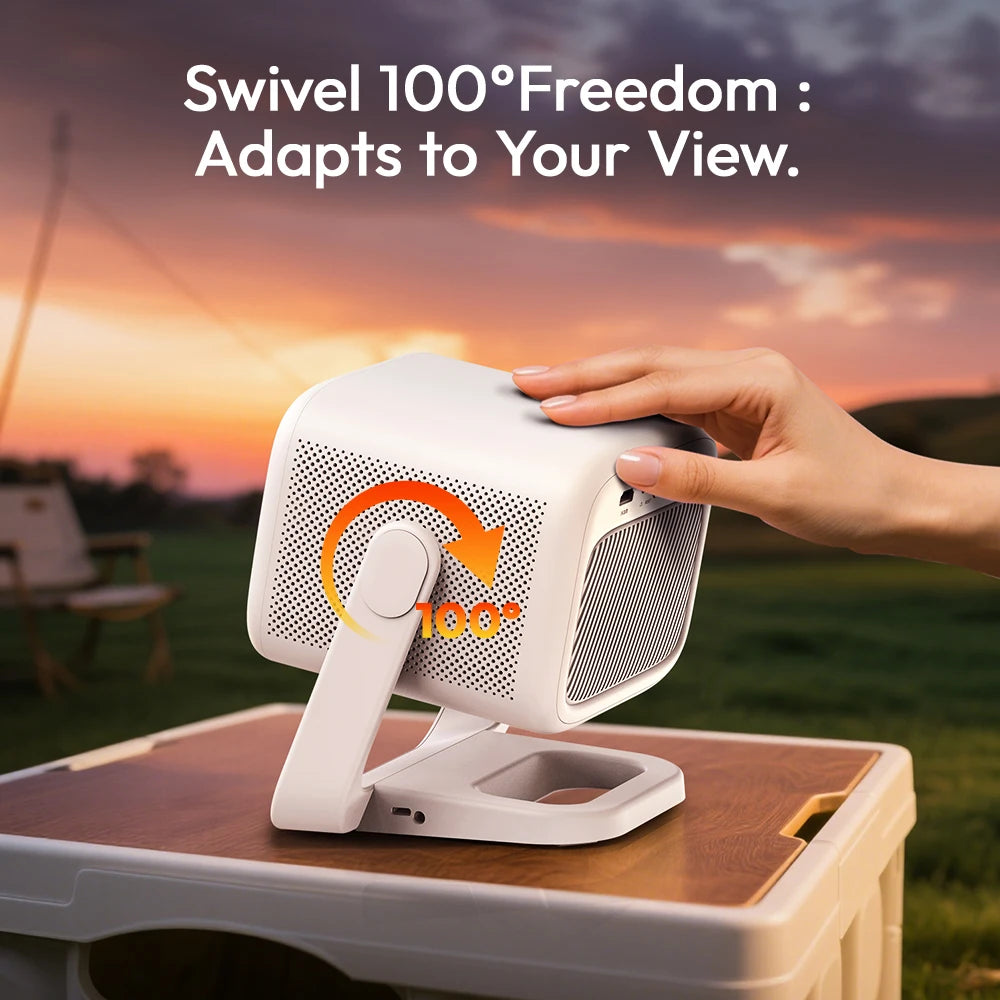 BYINTEK U90 pametni prenosni DLP projektor – 700 ANSI lumnov, Android 11, podpora za 4K