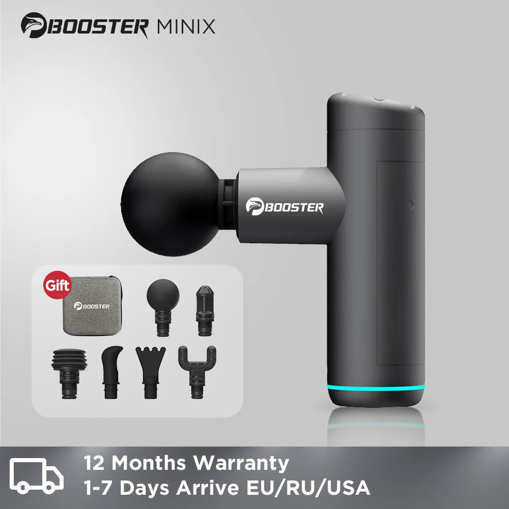 Booster Mini X – Portable Percussion Massage Gun | Deep Tissue Back & Neck Massager