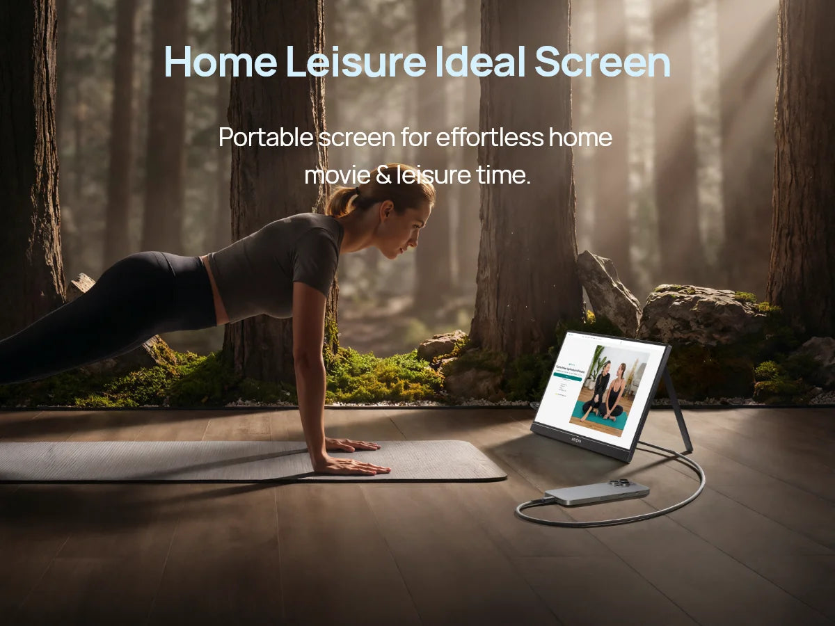 ARZOPA Z1FC 16.1" Portable Gaming Monitor | 144Hz, 1080P FHD, 100% sRGB, IPS, USB‑C & HDMI