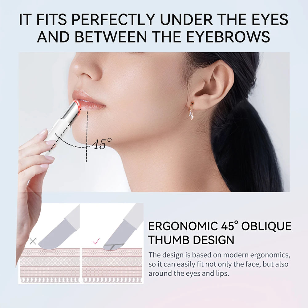 ANLAN EMS Eye Beauty Device | Microcurrent, Red/Blue LED, Eye Bags & Dark Circles