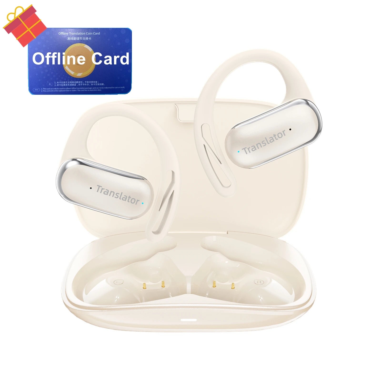 Wooask F56 OWS Translator Earbuds 144 Languages Real-Time