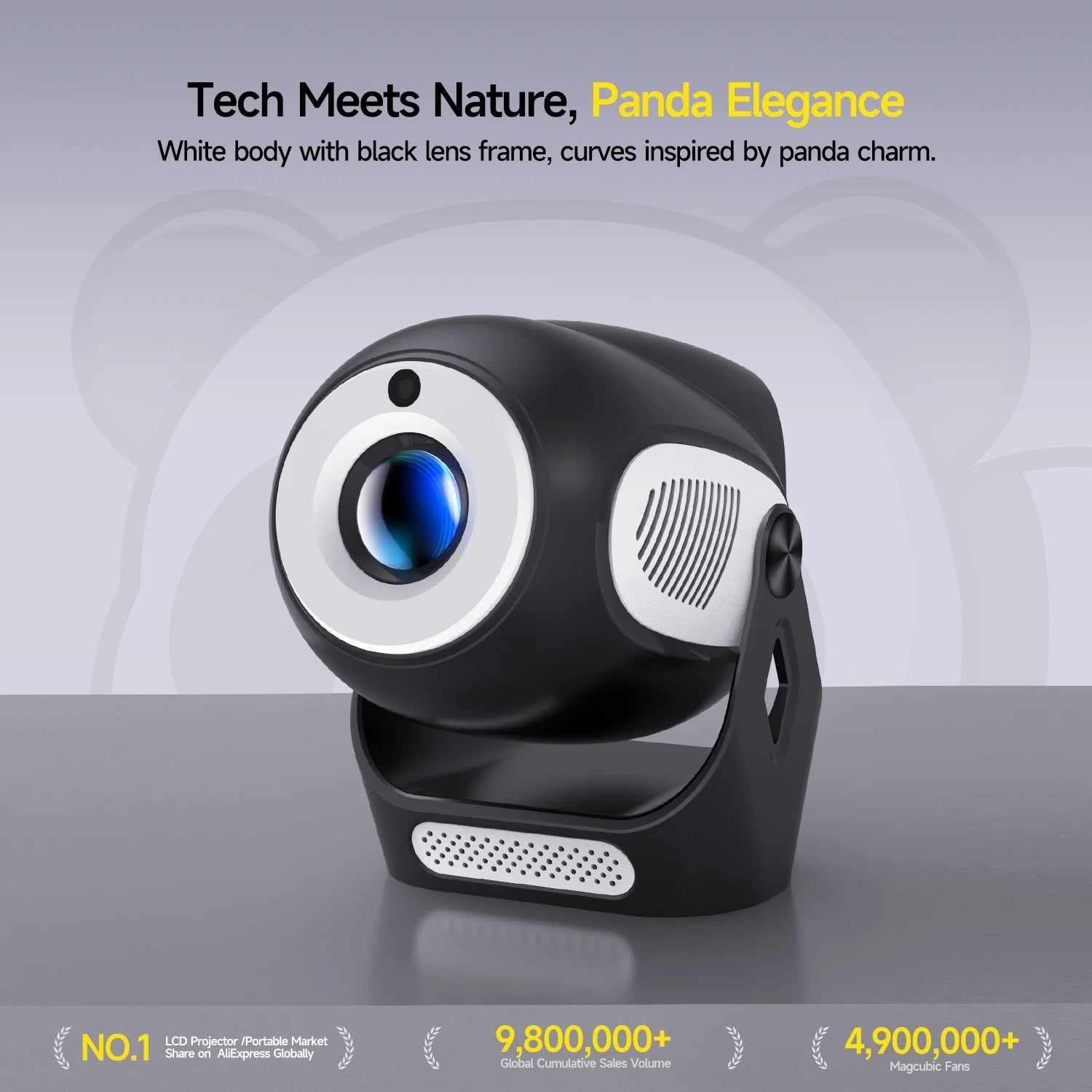 Magcubic HY300X Smart Projector | Electric Focus & WiFi 6 | 300 ANSI Android 11