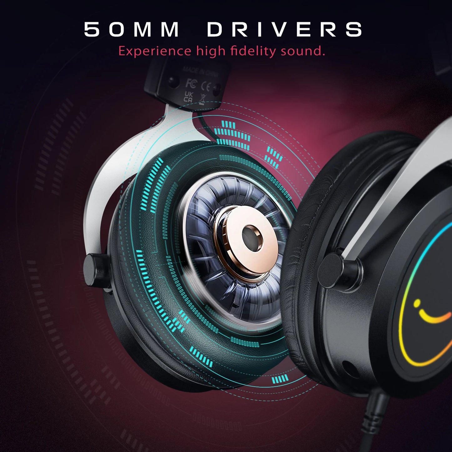 FIFINE Ampligame H3 Gaming Headset | Stereo Sound & Detachable Mic