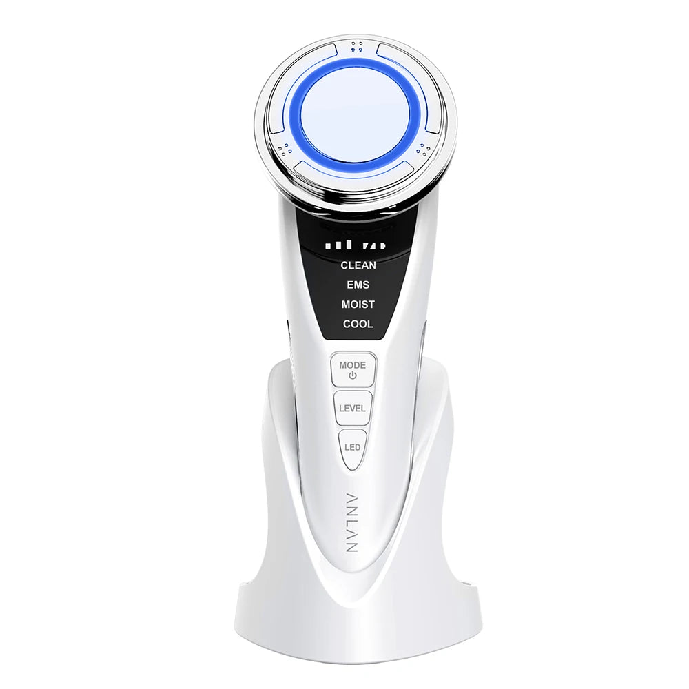 ANLAN EMS Facial Massager Pro Face Lifting Skin Rejuvenation Cold Compress Deep Cleaning Anti-aging Skincare Beauty Device - Limetastore
