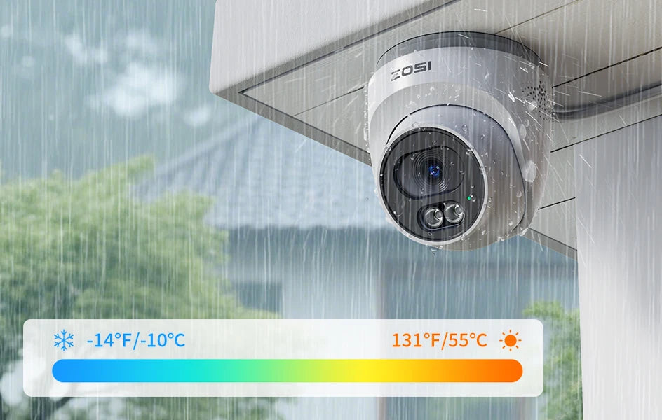ZOSI 4K 16CH PoE Security Camera System – 8MP Indoor/Outdoor IP Cameras with 16‑Port 32CH