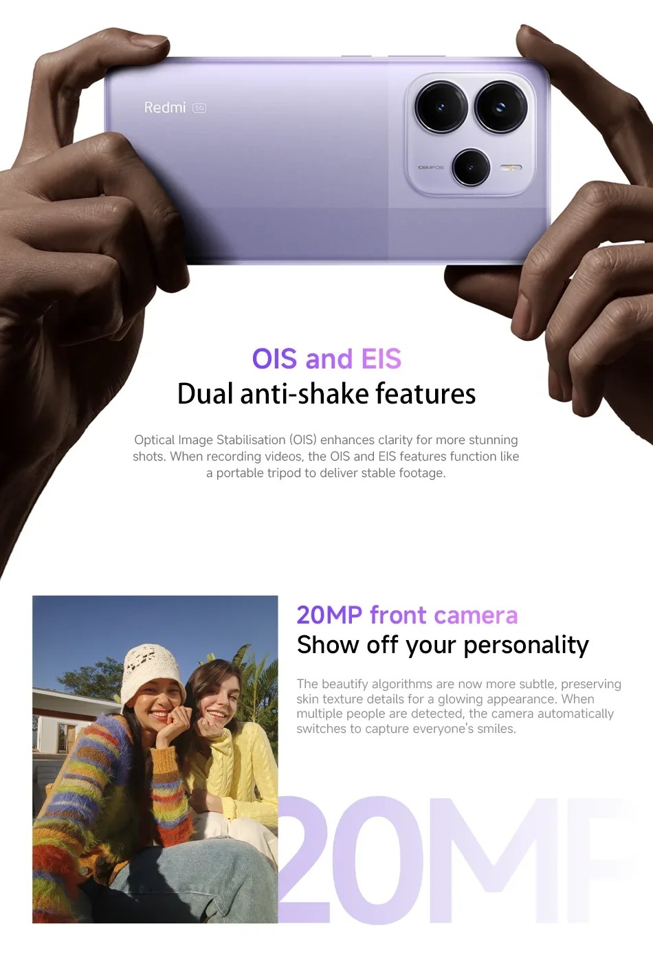 FR Warehouse Xiaomi Redmi Note 14 5G Smartphone Global Version NFC 108MP 8GB RAM 256GB ROM Camera MTK Dimensity 7025-Ultra 45W Turbo Charging - Limetastore