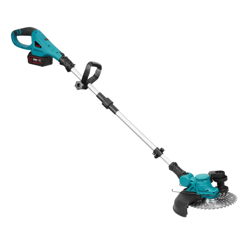 ONEVAN 9" Brushless 36,000 RPM Cordless Grass Trimmer | Foldable Lawn Mower Cutter