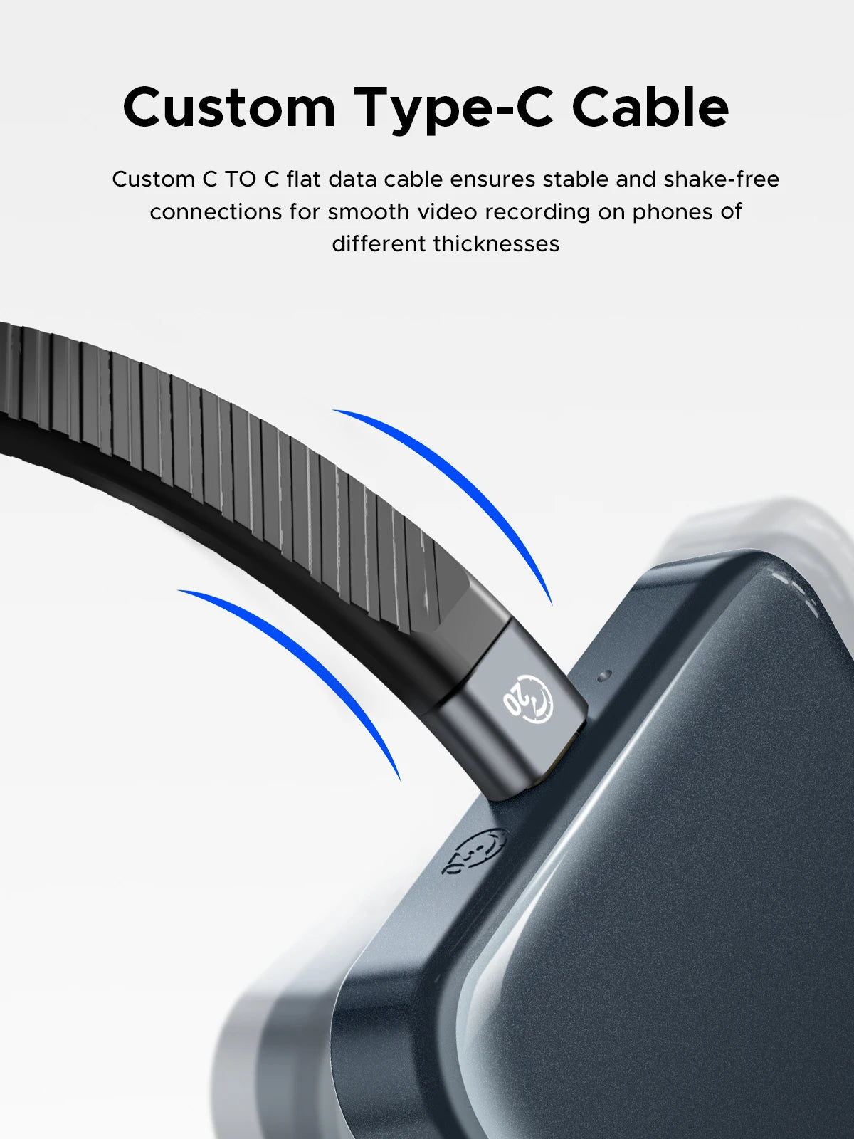 ORICO Magnetic Portable SSD USB3.2 20Gbps Supports 4K ProRes Video Recording for iPhone 15 Pro Series External Solid State Drive